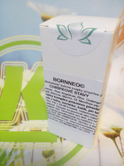 BORNNEO© 100 ml prechladnutie a chrípka