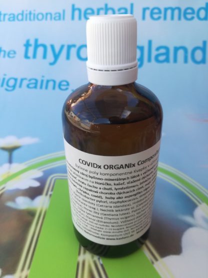 COVIDX ORGANIX Compositum© 100 ml  Koronavírus, chrípka