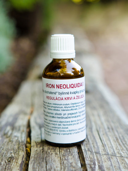 IRON NEOLIQUIDA© 100 ml nedostatok železa