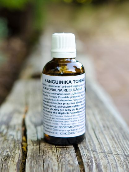 SANGUINIKA TONIKA© 100 ml hormonálna regulácia